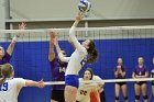 Volleyball vs Emerson  Wheaton College Women's Volleyball vs Emerson College. - Photo by Keith Nordstrom : Wheaton, Volleyball, VB2019